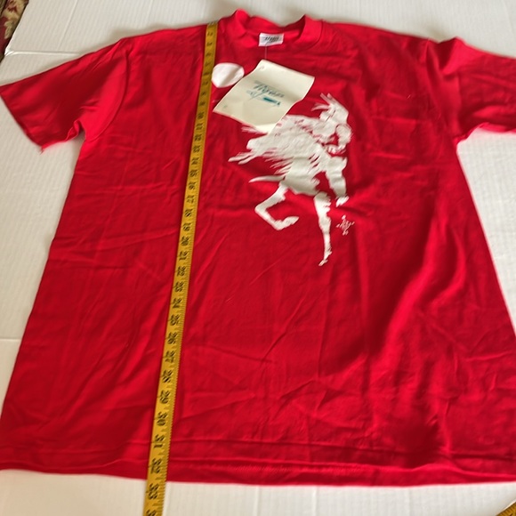 Tiger red t shirt NWT Men’s size XL (46-48) - Picture 8 of 10